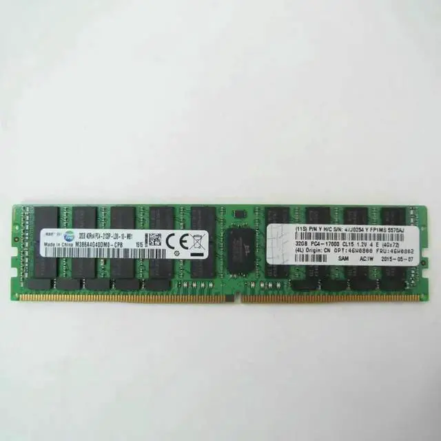 Alt view image 2 of 2 - 32GB For 46W0800 46W0802 32G 2133 Server Memory X3850 X3650 X3550 M5