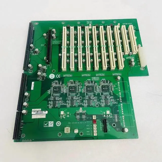 Alt view image 2 of 3 - PXE-12S-R10-NJ REV: 1.0 Backplane Industrial Motherboard Base Plate For IEI