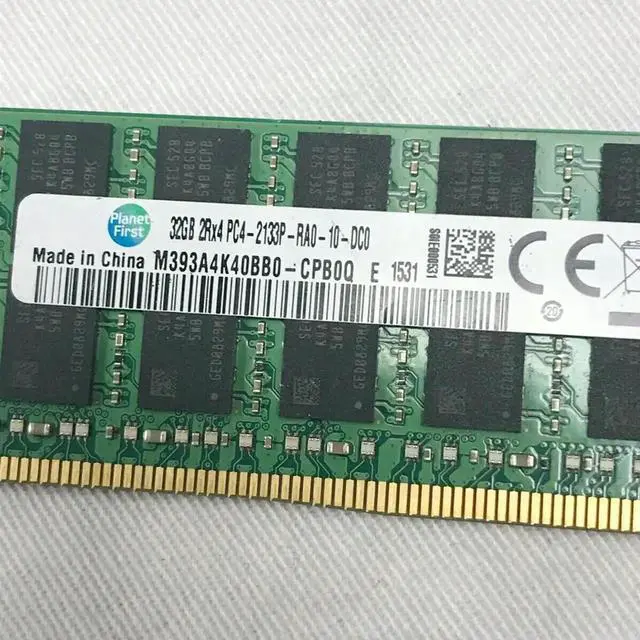 Alt view image 3 of 4 - 1 Pcs For RAM M393A4K40BB0-CPB0Q DDR4 2133 32GB 32G 2RX4 PC4-2133P-REG ECC Server Memory Fast Ship
