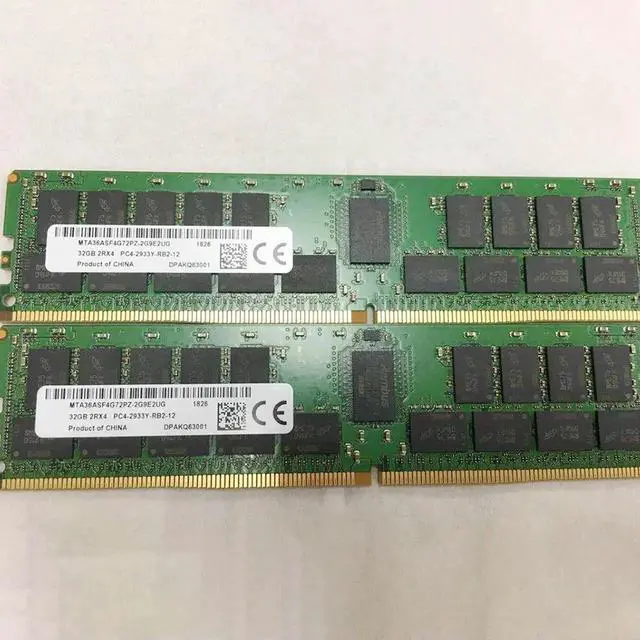 Alt view image 3 of 3 - 1 pcs MTA36ASF4G72PZ-2G9EUG For MT RAM 32G ECC REG Server Memory Fast Ship 32GB DDR4 2RX4 2933
