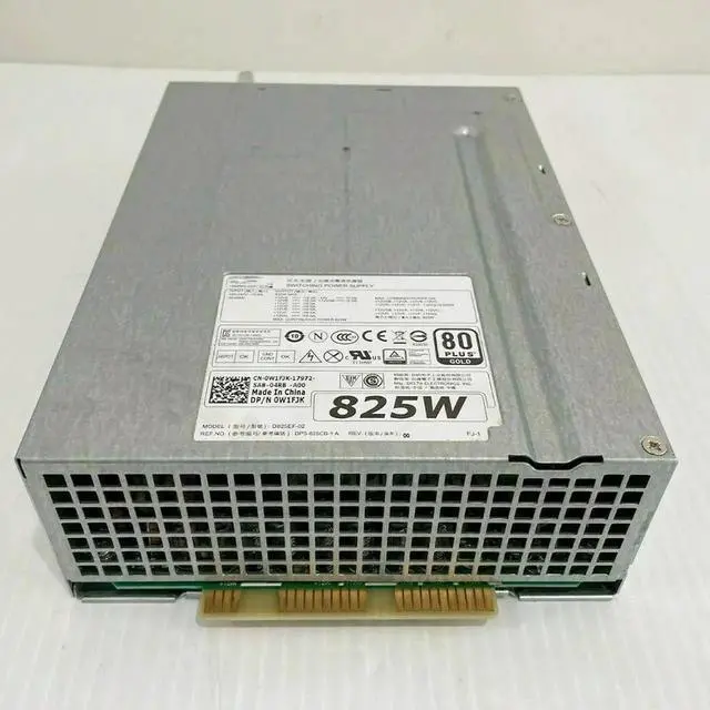 Alt view image 3 of 4 - For T5810 T7810 T7910 825W Server Power Supply DPS-825CB-1 A W1FJK 0W1FJK D825EF-02