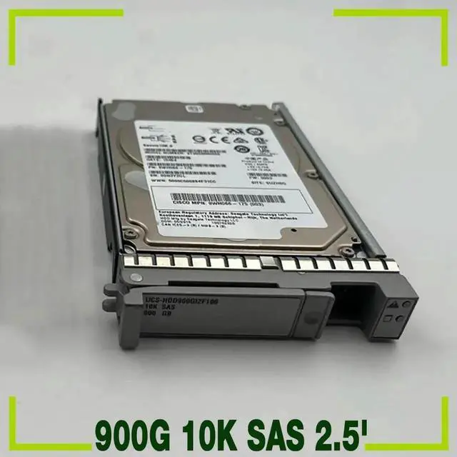 Main image of For C220-C240 M2-M3 900G 10K SAS 2.5'' Server Hard Disk UCS-HDD900G12F106