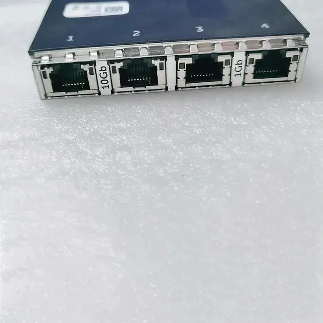 Alt view image 3 of 4 - For R630 R730 Dual 10G+Dual 1G Quad Port Network Daughter Card P71JP Y36FR G8RP