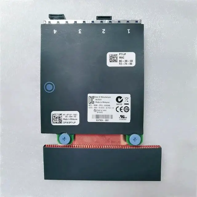 Alt view image 2 of 4 - For R630 R730 Dual 10G+Dual 1G Quad Port Network Daughter Card P71JP Y36FR G8RP