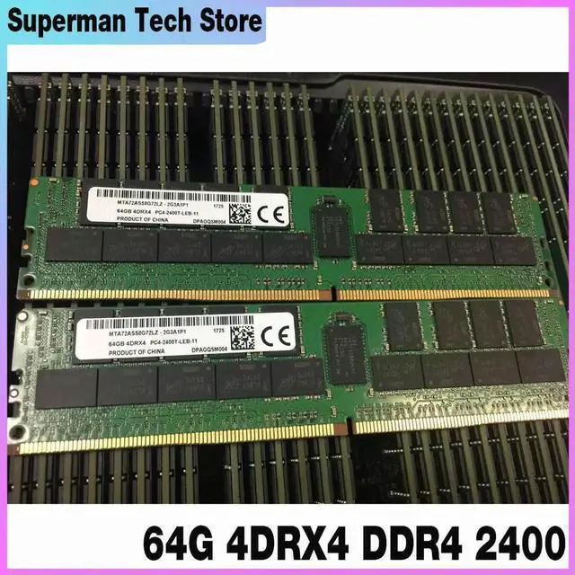 Main image of 1 Pcs NF8460 NF5460 NF5288 NF5280 M4 M5 For Inspur Server Memory 64GB ECC RAM 64G 4DRX4 DDR4 2400