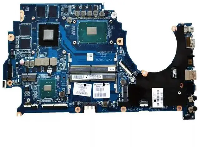 Main image of 929484-601 929484-001 For 15-CE TPN-Q194 Laptop Motherboard DAG3AAMBAG0 CPU I5-7300HQ GPU GTX1050 2G