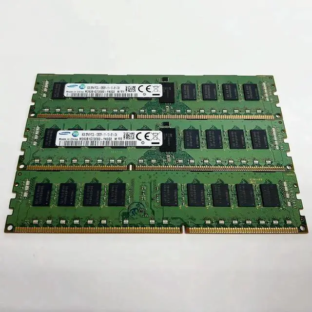 Alt view image 4 of 4 - 1 pcs M393B1G73EB0-YK0Q2 8GB 8G For RAM 1600 DDR3L 2RX8 PC3L-12800R Server Memory Fast Ship