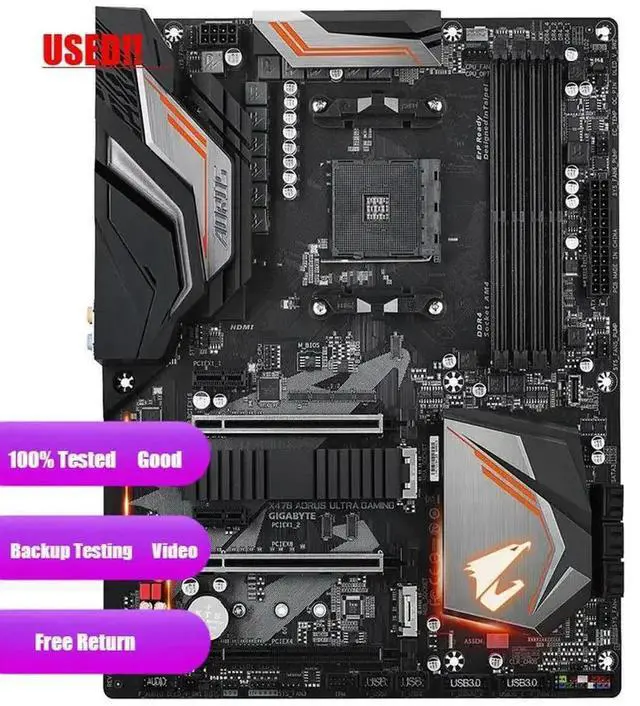 Main image of X470 ULTRA GAMING AM4 X470 SATA 6Gb/s ATX Motherboard