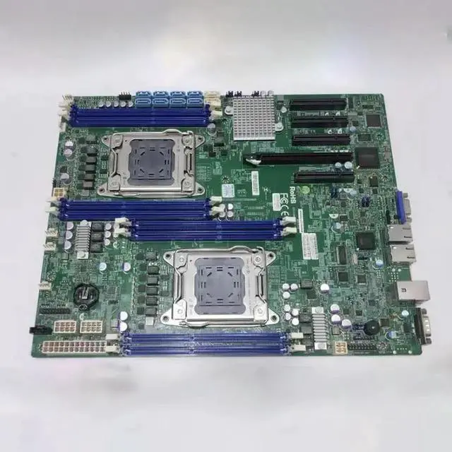 Alt view image 3 of 3 - For Server Motherboard LGA 2011 DDR3 PCI-E3.0 IPMI2.0 X9DRD-LF-TW008 X9DRD-LF