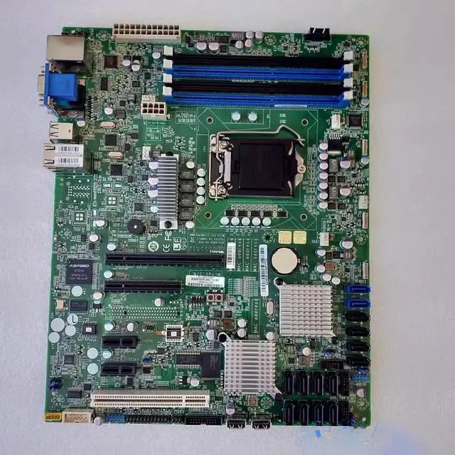 Alt view image 3 of 4 - Server Motherboard For TYAN S5512 LGA1155 DDR3 C204 S5512GM2NR Good
