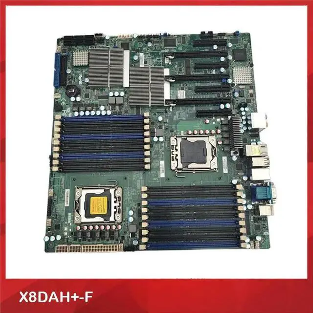 Alt view image 2 of 7 - Originate Server Motherboard For X8DAH+-F Two Way X58 LGA 1366 Stand By X5650 L5520 Good