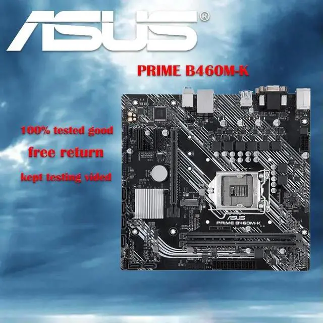 Main image of TUF GAMING B460M-K mATX B460 DDR4 A 1200 CPU Motherboard