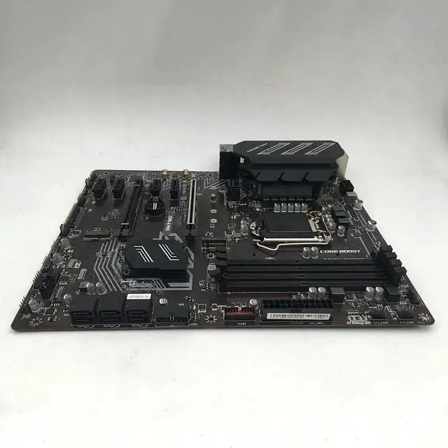 Alt view image 3 of 3 - For Z390-A PRO Desktop Motherboard LGA1151 DDR4 128G M.2 SUPPORT I9 SATA3 USB3.1 ATX