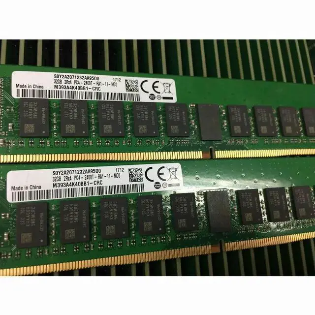 Alt view image 3 of 4 - 1 pcs NF5170M4 NF5270M4 NF5280M4 For Inspur Server Memory 32G DDR4 RAM Fast Ship 32GB 2RX4 PC4-2400T