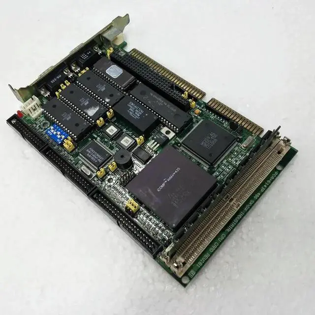 Alt view image 3 of 3 - PCA-6143P Rev:B1 For Advantech ISA Half length Industrial Control Motherboard