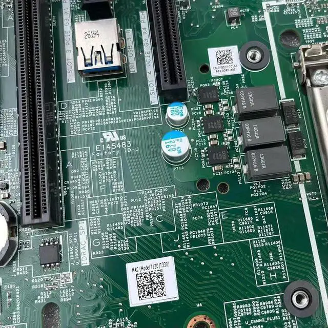 Alt view image 2 of 3 - FGCC7 0FGCC7 026G78 26G78 3FV9K For T130 T330 System Mainboard