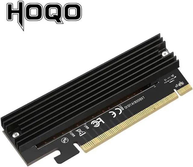 Main image of to pcie x16 adapter Card pci-e to m .2 convert adapter NVMe SSD Adaptor m2 M Key Interface PCI Express 3.0 x4 2230-2280 Size