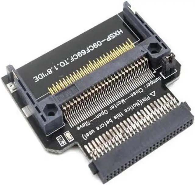 Main image of -Q New Compact Flash CF to 1.8" IDE 50 Pin Converter Adapter Hard Drive riser card adaptator