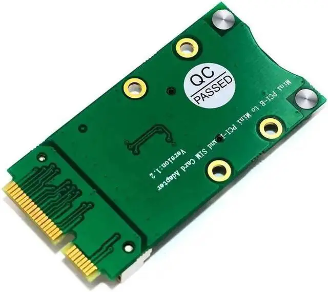Alt view image 5 of 5 - PCI-E Adapter with SIM Card Slot for 3G/4G WWAN HSPA MODEM LTE Card GPS Card for desktop laptop computers