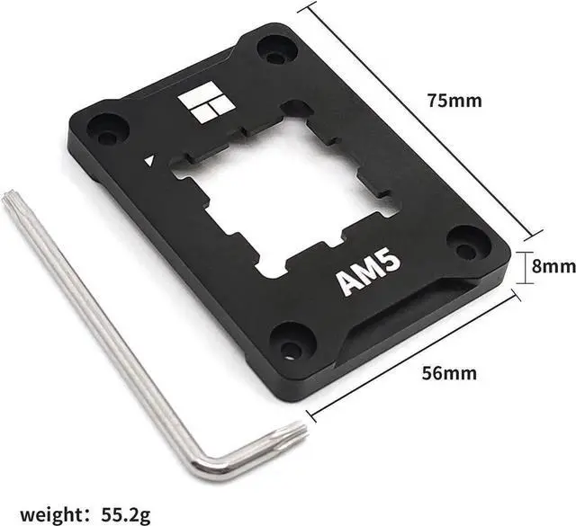 Alt view image 6 of 7 - Thermalright AM5 CPU Contact Frame V2 for Secure Frame Kit Anti-Bending Buckle
