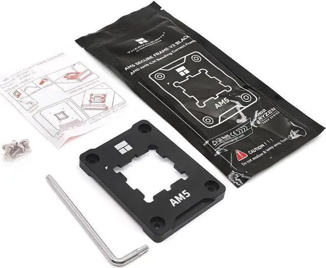 Alt view image 3 of 7 - Thermalright AM5 CPU Contact Frame V2 for Secure Frame Kit Anti-Bending Buckle