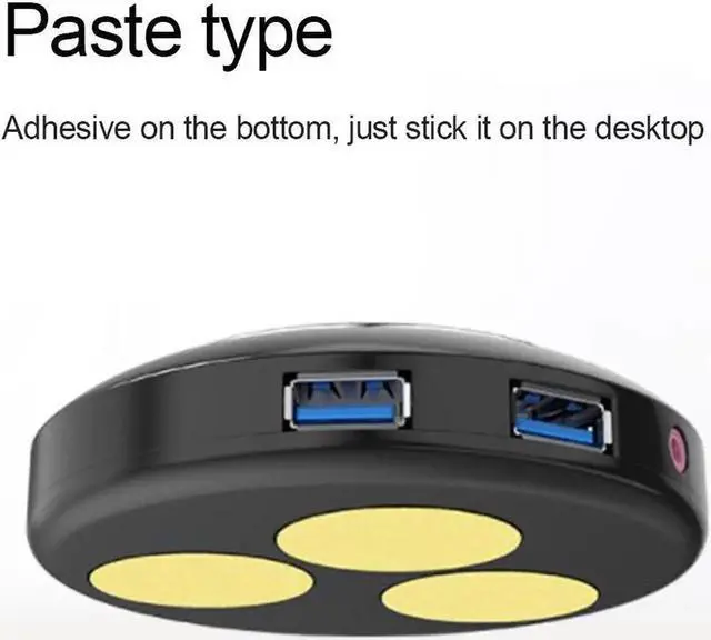 Alt view image 3 of 7 - Desktop PC Computer Case Power Switch Motherboard Power Supply Button with Extension Cord ON/OFF Dual USB Ports Audio Jack Power Reset Button for Internet Bar Push Button