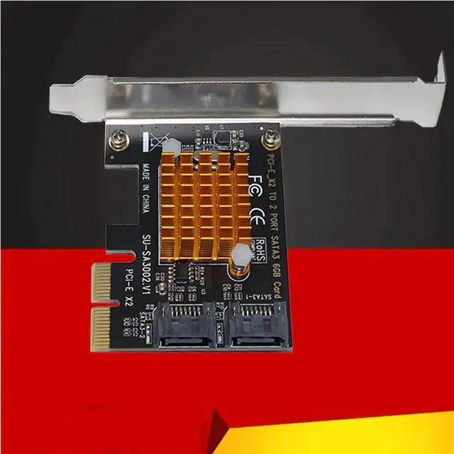 Main image of For SA3002 ASM1062 Chip PCI-E To SATA 3.0 Expansion Card 6GSATA3.0 Interface Hard Disk Expansion Card Interface Adapter Card