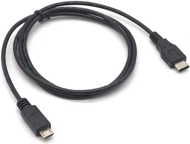 Alt view image 6 of 7 - Micro USB to Type-c USB-C Adapter Cable for Samsung usb c to micro 5p Charging Cable for Macbook USB-C Android Device