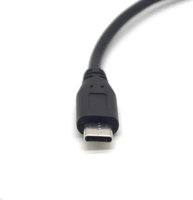 Alt view image 5 of 7 - 2PCS Type C USB 3.1 Male to Mini USB Female Charging Data Cable Cord Adapter