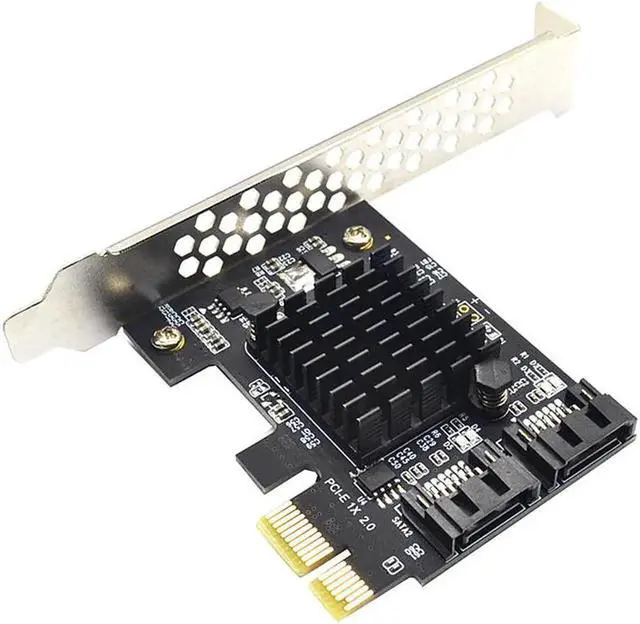 Alt view image 2 of 5 - to Sata3.0 Expansion Card 2 Port 6G Adapter Card to Expand IPFS Hard Disk Marvell Master Control