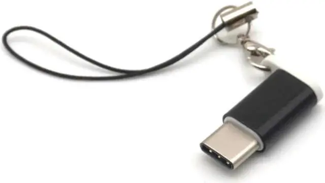 Alt view image 3 of 7 - 2PCS Portable Keychain Cable USB Type C Adapter Micro USB Female to Type C Male Converter Adapter USB-C