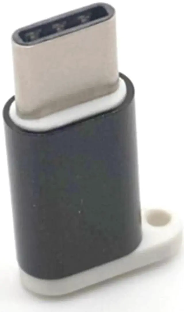 Alt view image 5 of 7 - 2PCS Portable Keychain Cable USB Type C Adapter Micro USB Female to Type C Male Converter Adapter USB-C