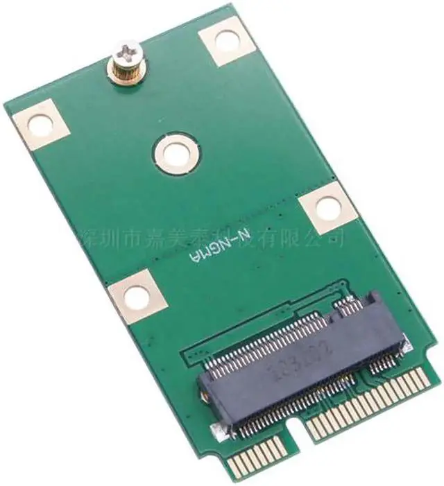 Alt view image 2 of 5 - 2018 Computer Adapter Mini PCI-E 2 Lane M.2 NGFF 30mm 42mm SSD To 52pin mSATA Adapter Card Gifts