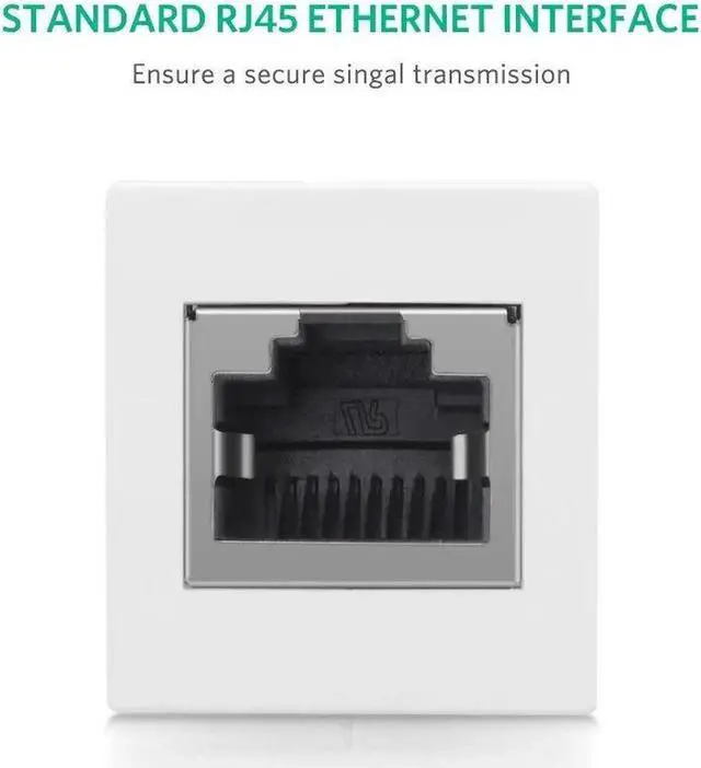 Alt view image 6 of 7 - Female to Female Network LAN Connector Adapter Coupler Extender RJ45 Ethernet Cable Extension Converter for Cat7 Cat6 Cat5e(White)