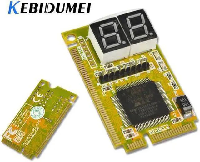 Main image of 3 in 1 Mini PCI-E Express/PCI/LPC Tester Diagnostics Combo Debug Card Adapter for Notebook Laptop Computer