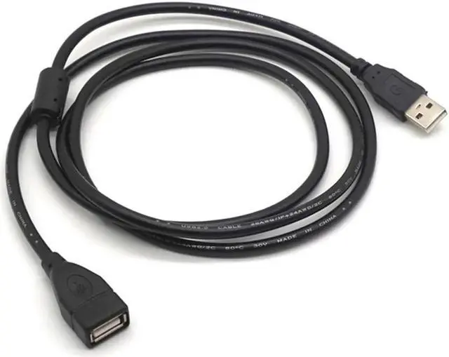 Main image of 2pcs Male To Female USB Cable USB 2.0 A/F Extender Cord Wire Super Speed Data Extension Cable For PC Laptop Keyboard