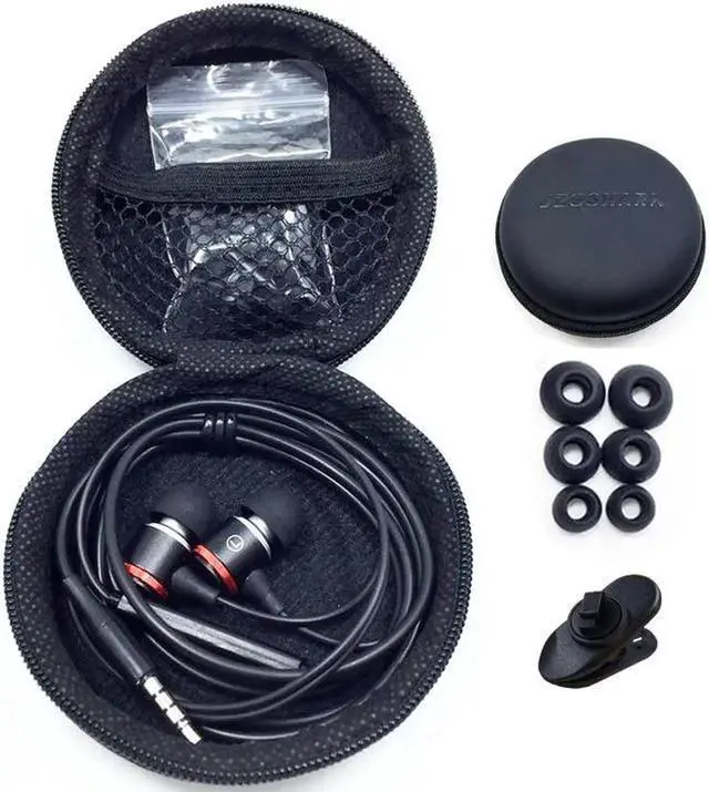 Alt view image 4 of 7 - Wired In-Ear Earphones 3.5mm Jack Earbud Earphones Sports Headphones Stereo Headset with Microphone for Phone Computer Mp3 Mp4 Tablet