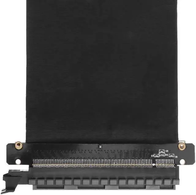 Alt view image 4 of 5 - 24cm High Speed PC Graphics Cards PCI Express Connector Cable Riser Card PCI-E 16X Flexible Cable Extension Port Adapter Newst