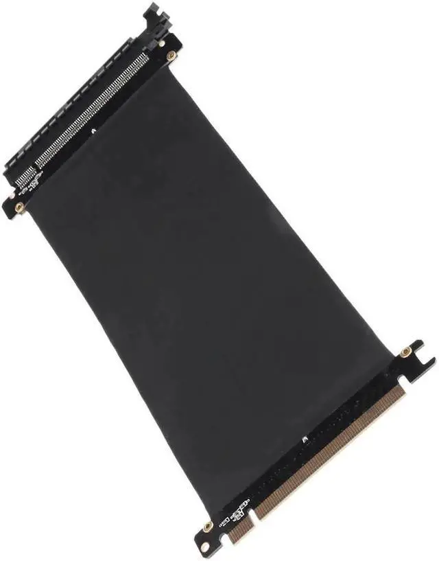 Alt view image 5 of 5 - 24cm High Speed PC Graphics Cards PCI Express Connector Cable Riser Card PCI-E 16X Flexible Cable Extension Port Adapter Newst
