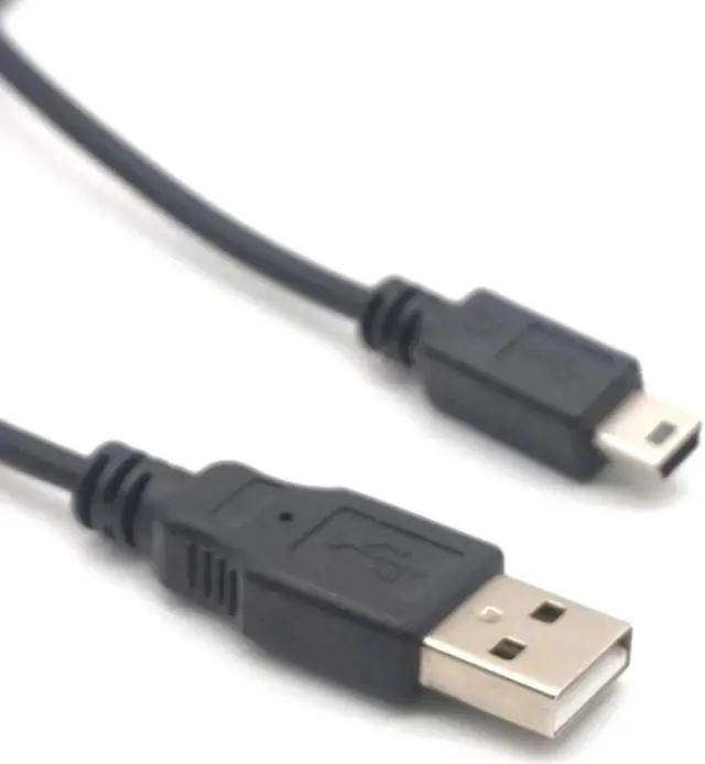 Alt view image 3 of 7 - 3PCS Mini USB 2.0 Cable 5Pin Mini USB to USB Data Charger Cables for MP3 MP4 Player Car DVR GPS Digital Camera HDD Smart TV