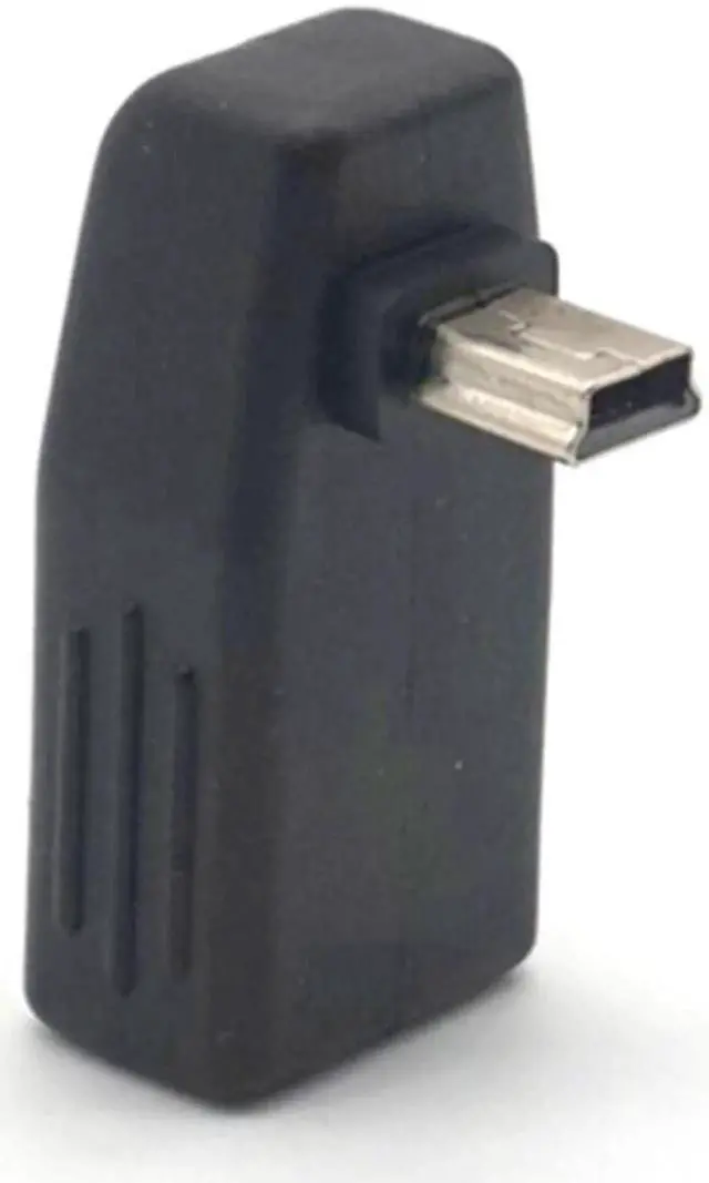 Alt view image 7 of 7 - 2PCS 90 Degree UP Down Left Right Angle USB2.0 A Female to Mini USB 5-pin B Male Mini USB OTG Host Adapter