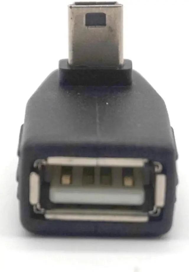 Alt view image 5 of 7 - 2PCS 90 Degree UP Down Left Right Angle USB2.0 A Female to Mini USB 5-pin B Male Mini USB OTG Host Adapter