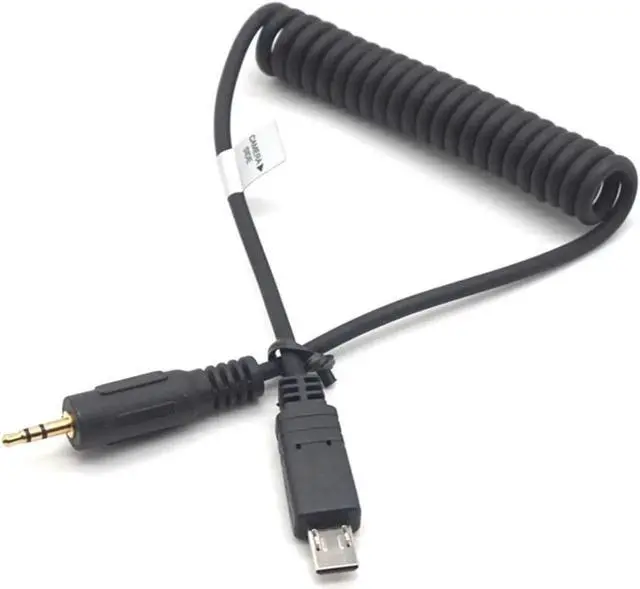 Alt view image 3 of 7 - 3.5mm-S2 Camera Remote Shutter Release Connect Cable For Sony a9/A7Riii/A6500 EY