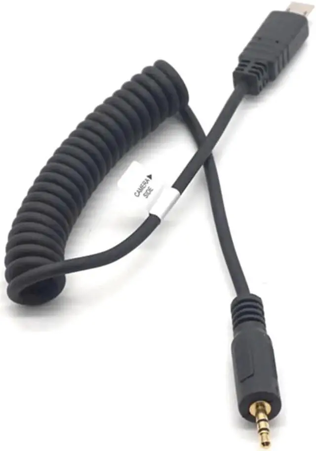 Alt view image 2 of 7 - 3.5mm-S2 Camera Remote Shutter Release Connect Cable For Sony a9/A7Riii/A6500 EY