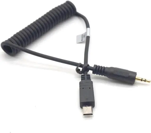 Alt view image 7 of 7 - 3.5mm-S2 Camera Remote Shutter Release Connect Cable For Sony a9/A7Riii/A6500 EY