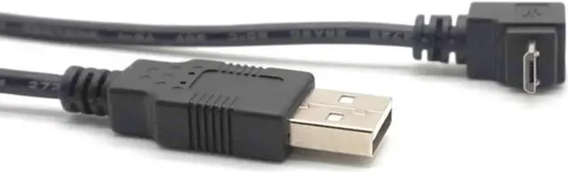 Alt view image 7 of 7 - 2PCS USB 2.0 Charger Cable To Micro USB Male 90 Degree UP Down Angled Data Charging Cable