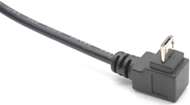 Alt view image 2 of 7 - 2PCS USB 2.0 Charger Cable To Micro USB Male 90 Degree UP Down Angled Data Charging Cable