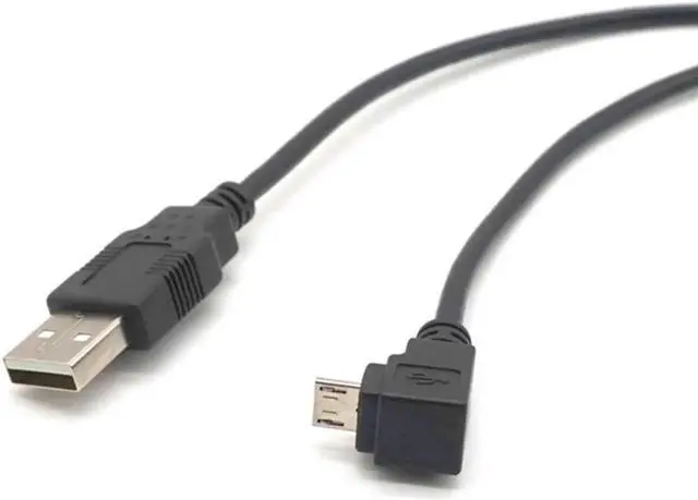 Alt view image 6 of 7 - 2PCS USB 2.0 Charger Cable To Micro USB Male 90 Degree UP Down Angled Data Charging Cable