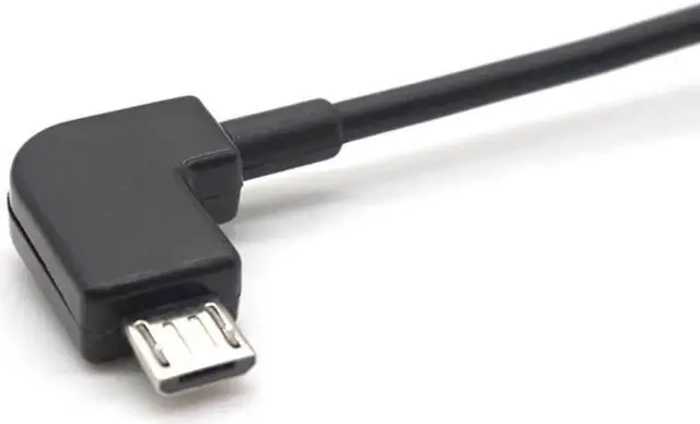 Alt view image 6 of 6 - USB 2.0 male to Micro USB left elbow 90 degree mobile phone tablet charging data cable 3m(9.84 ft)