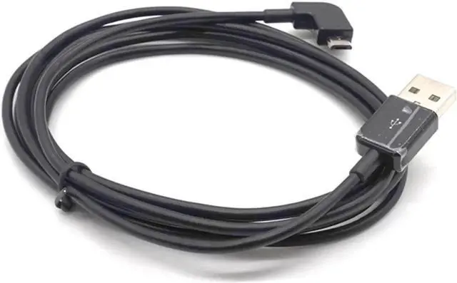 Alt view image 3 of 6 - USB 2.0 male to Micro USB left elbow 90 degree mobile phone tablet charging data cable 3m(9.84 ft)